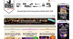 Desktop Screenshot of nye-party-berlin.com