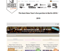 Tablet Screenshot of nye-party-berlin.com